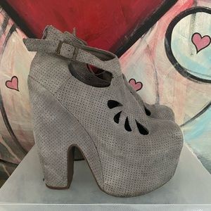 Jeffrey Campbell Grey Platforms